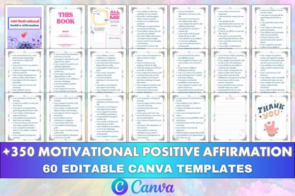 350 Motivational Positive Affirmations: Your Toolkit for Mindset Transformation