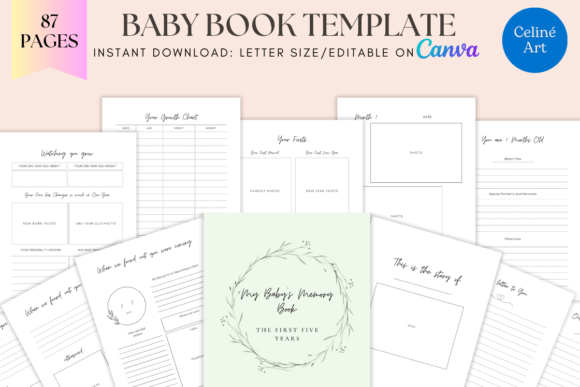 A Beautiful Baby Memory Book from Pregnancy to 5 Years