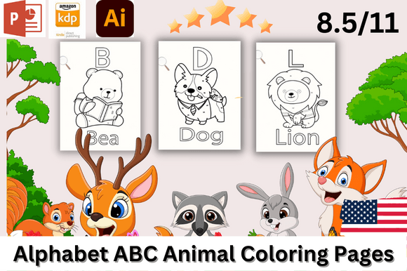 A Comprehensive Evaluation of Cute Animal Alphabet ABC Coloring Pages