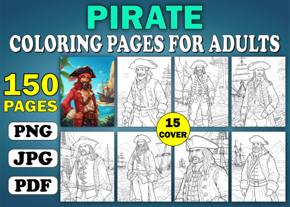 A Practical Guide to Pirate-themed Adult Coloring Collections