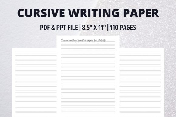 Cursive Writing Paper Workbook: A Practical Toolkit for Modern Creators