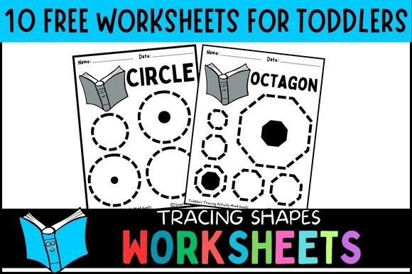 Educational Tracing Worksheets for Toddlers