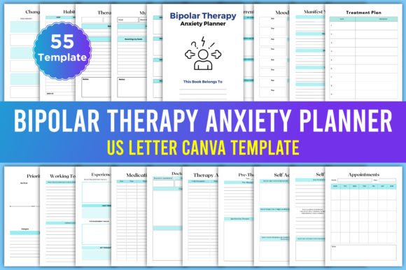 Navigate Your Mental Health Journey with an Editable Therapy Planner