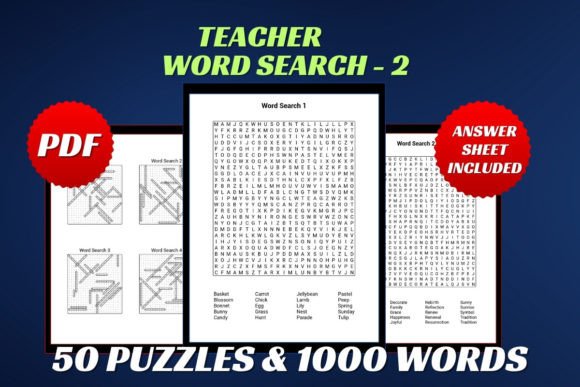 Teacher Word Search for Adult 2: A Brain-Teasers for Educators and Enthusiasts