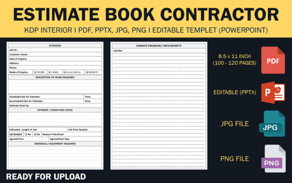 The Professional Appeal of Estimate Book Contractor