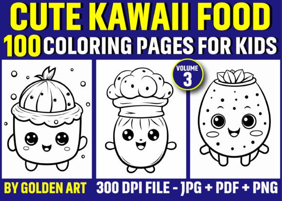 The Strategic Creator’s Guide to 100 Cute Kawaii Food Coloring Pages