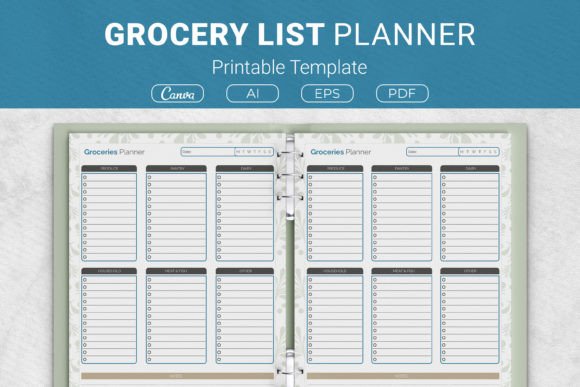 Transform Your Grocery Shopping with a Grocery List Planner Template